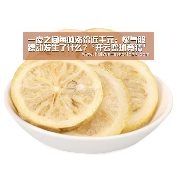 一夜之间每吨涨价近千元:燃气股躁动发生了什么?‘开云篮球竞猜’(图1) 开云真人娱乐中心